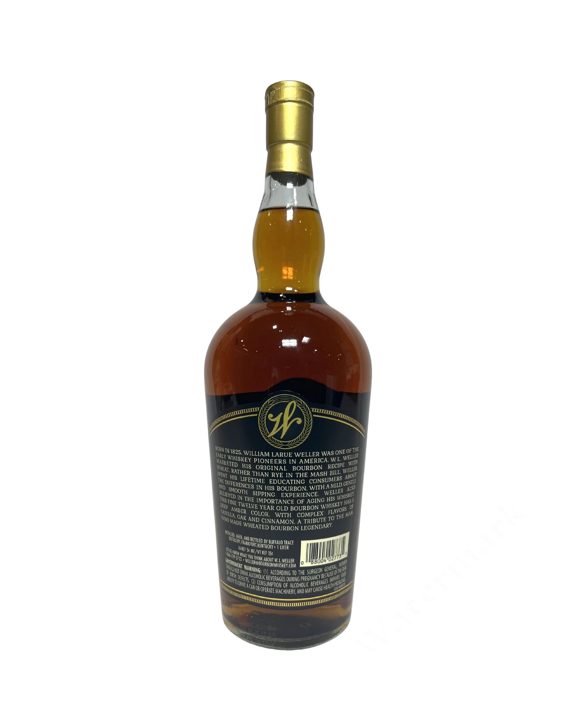 Weller 12 Years 90 Proof 1 Liter