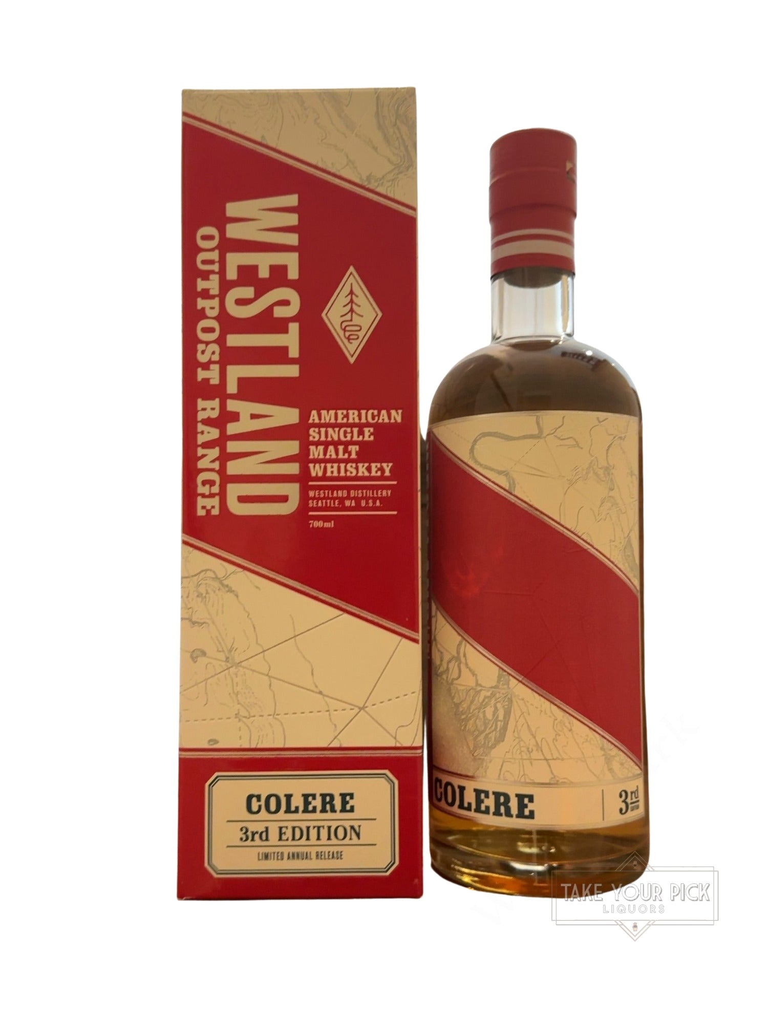 Westland Distillery Westland Outpost Range Colere 3rd Edition 100 Proof