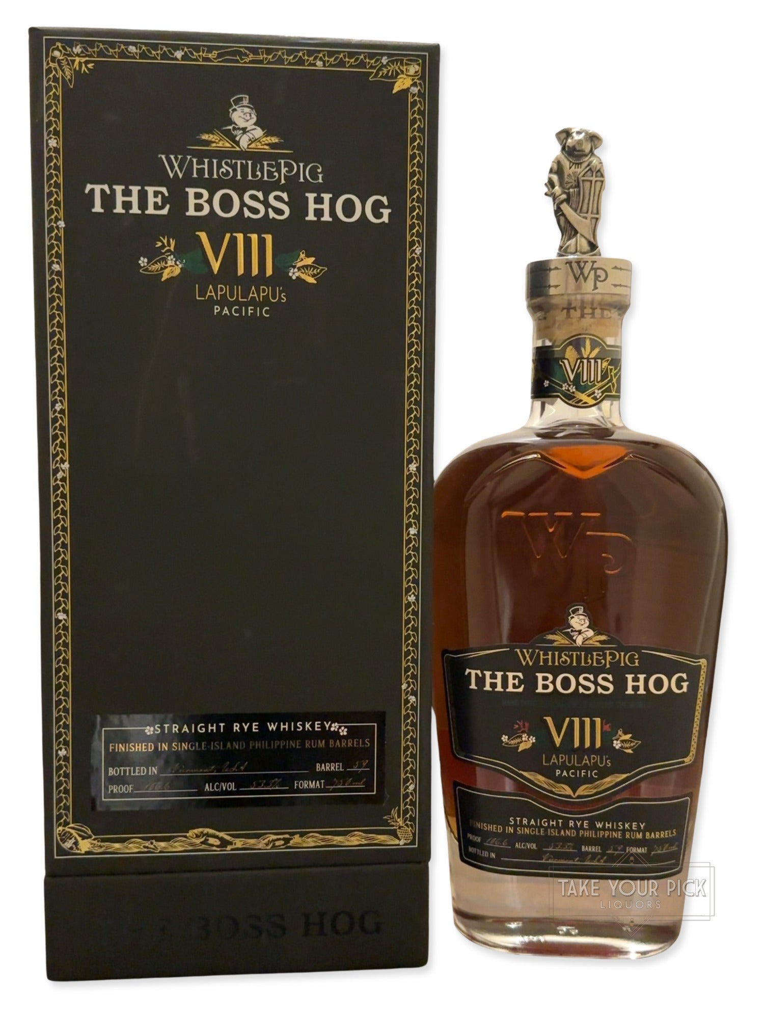 WhistlePig The Boss Hog VIII Lapulapu's Pacific 106.6 Proof