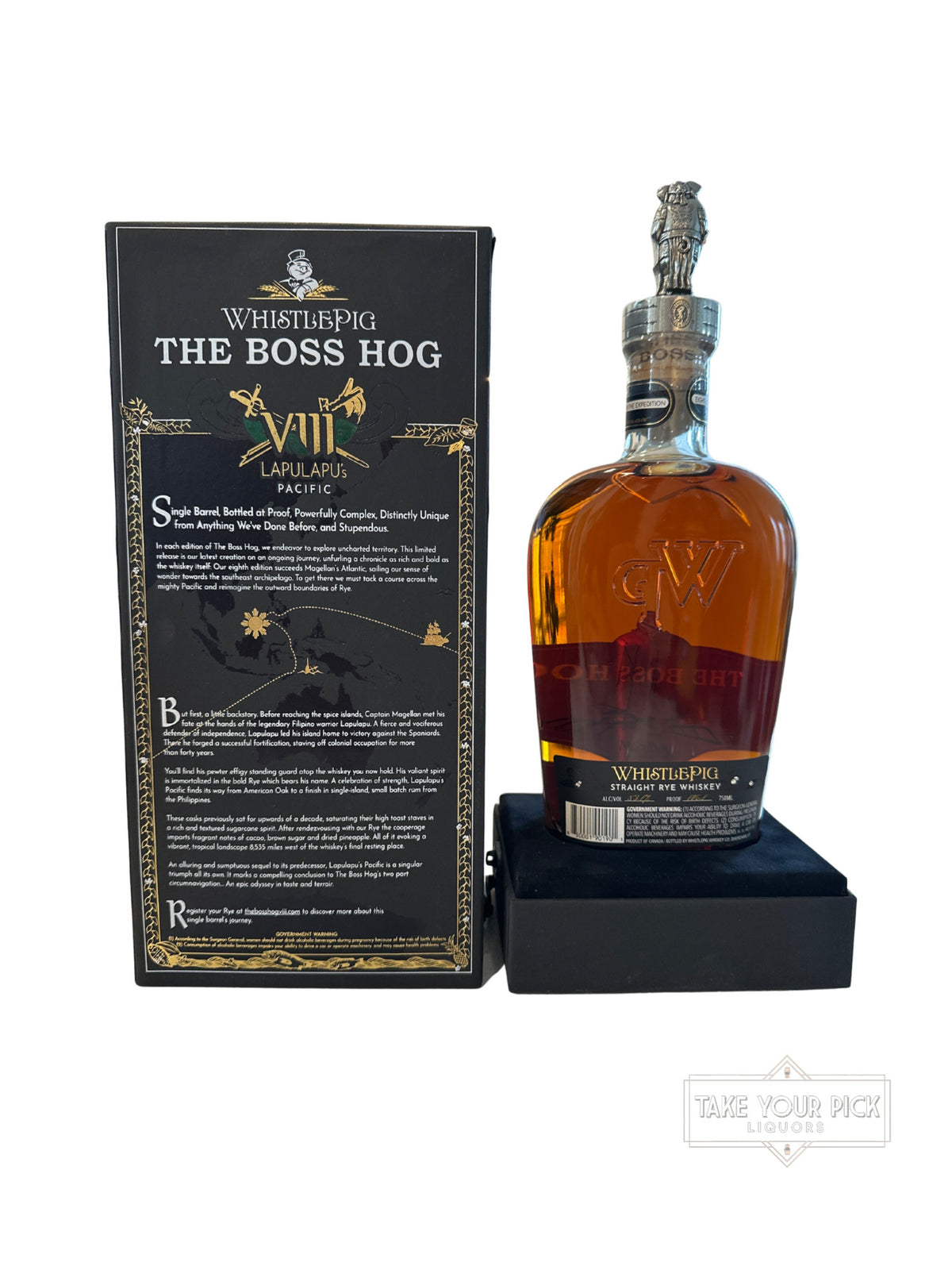 WhistlePig The Boss Hog VIII Lapulapu's Pacific 106.1 Proof