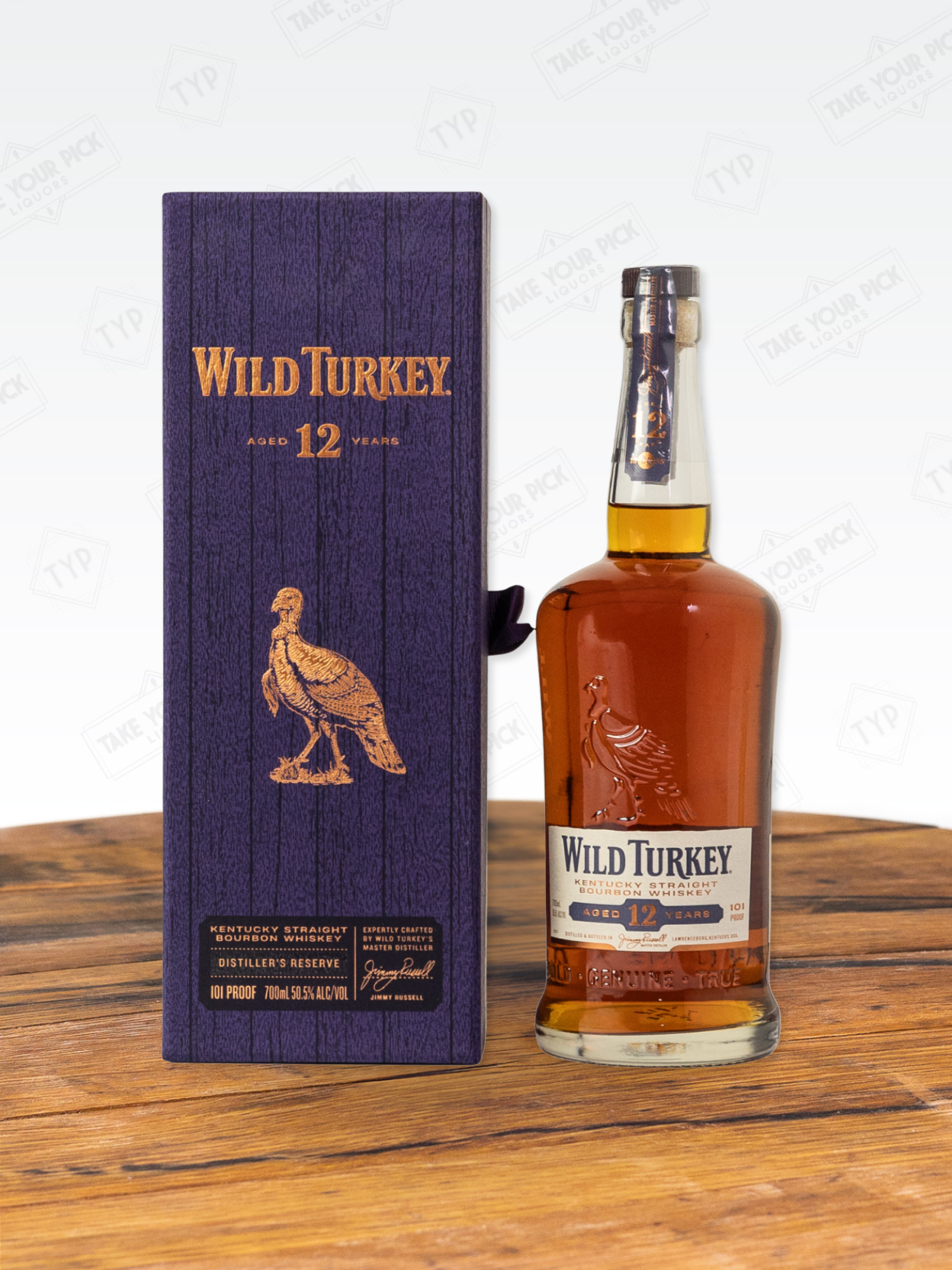Wild Turkey 12 Year- 101 proof with box