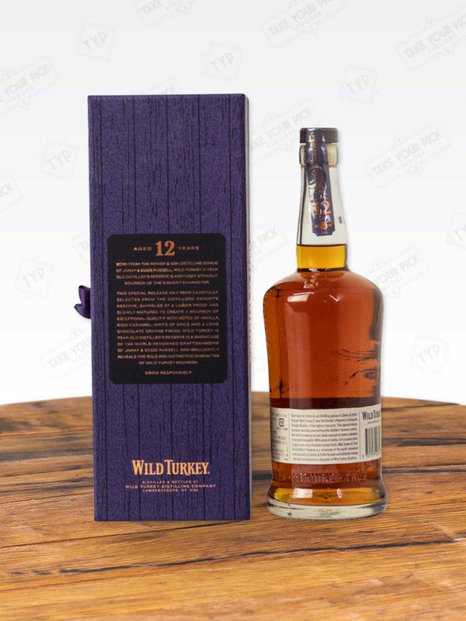 Wild Turkey 12 Year- 101 proof with box