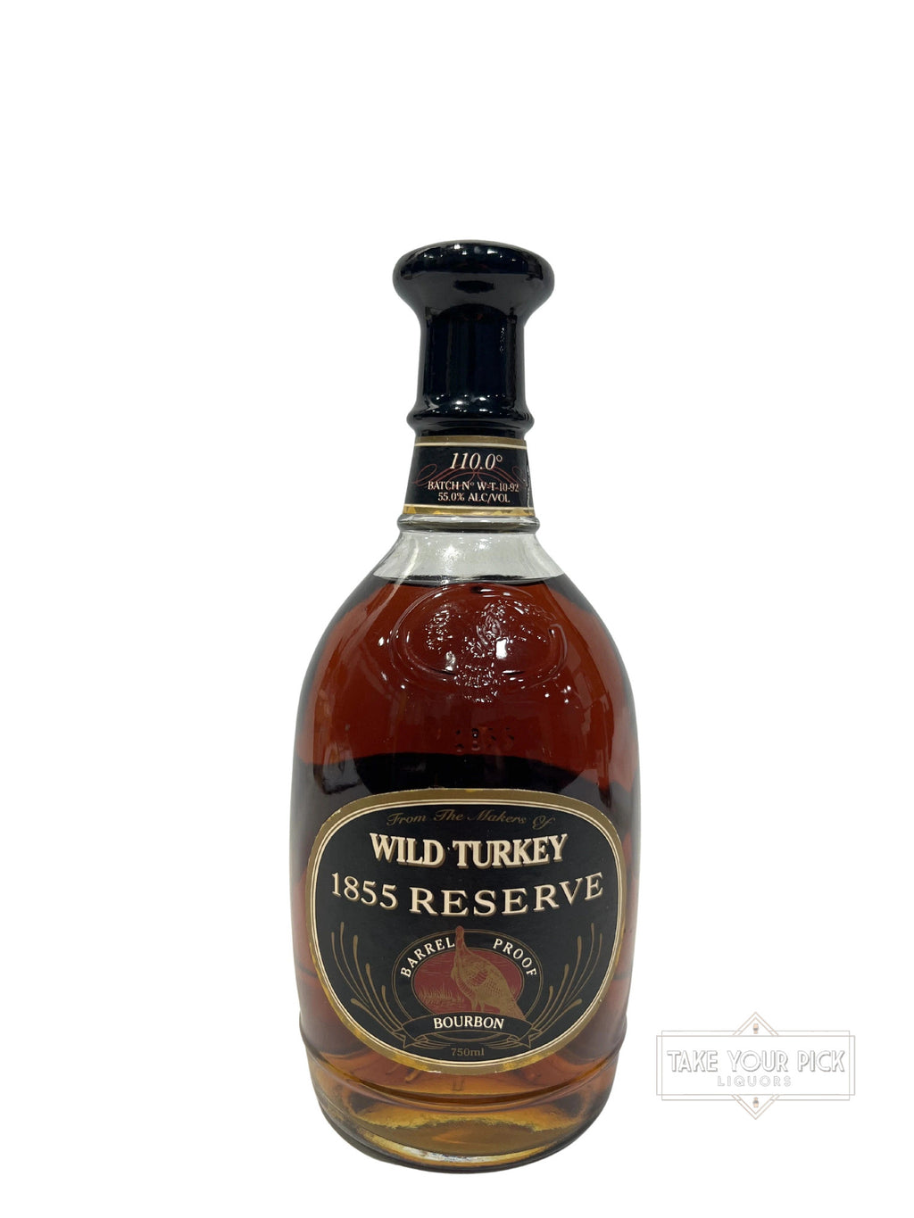 Wild Turkey 1855 Reserve (W-T-10-92) 1992, 110.0 Proof 750ml