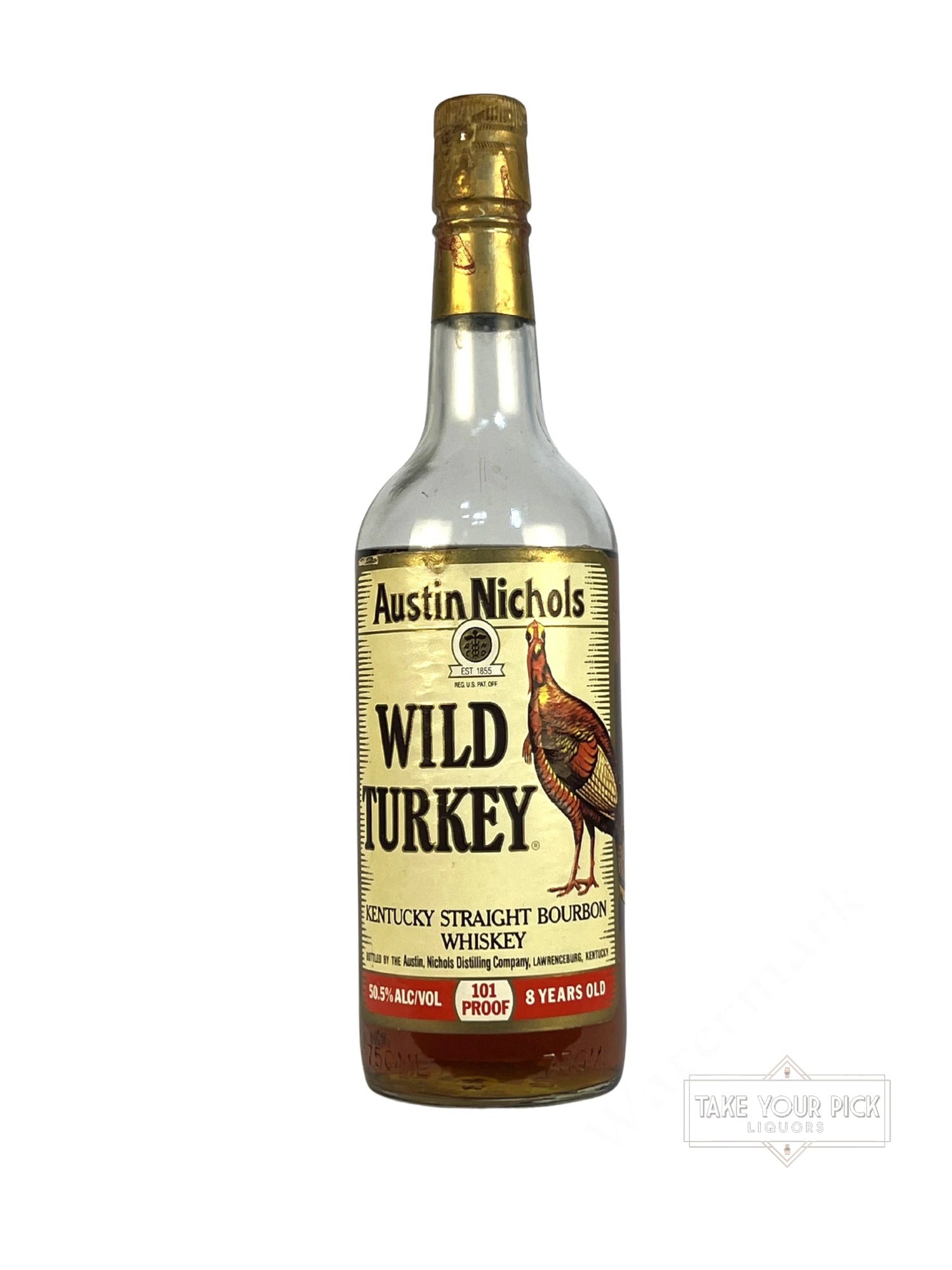 Wild Turkey 8-year 101 1983 (low fill)
