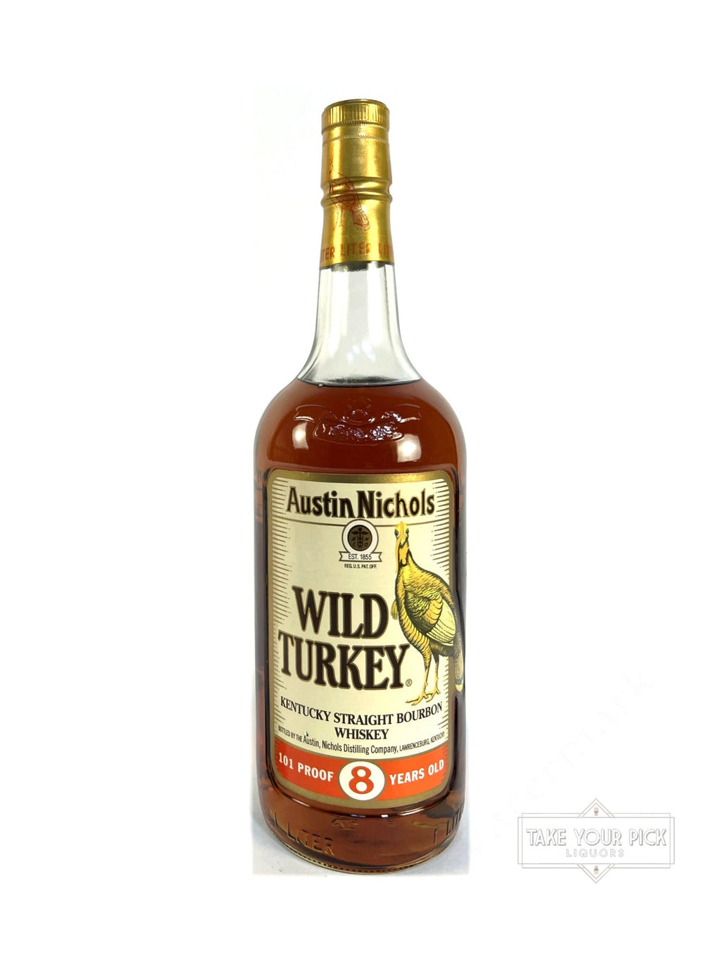 Wild Turkey 8/101 1997 Liter - 101 Proof