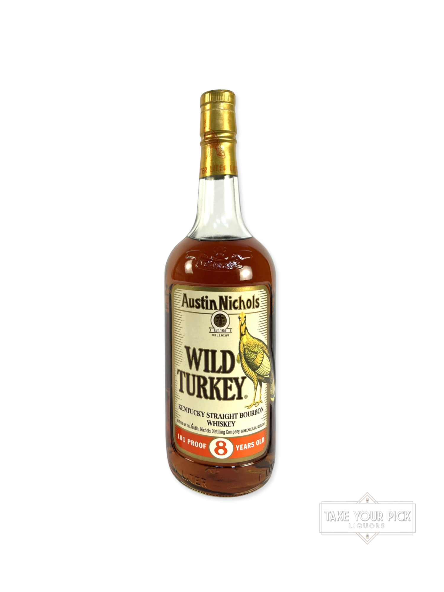Wild Turkey 8/101 1997 Liter