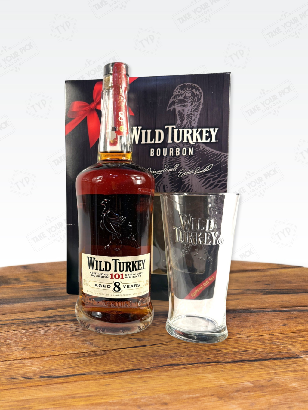 Wild Turkey 8/101 700ml gift set for Japan
