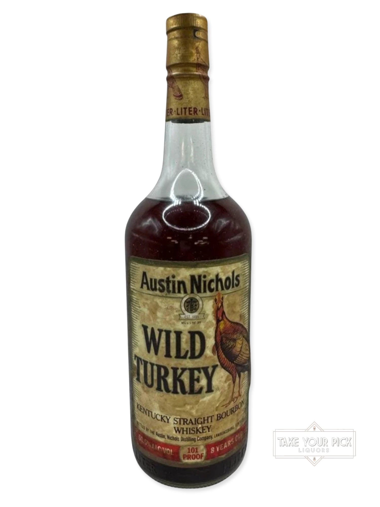 Wild Turkey 8/101 Liter 1991