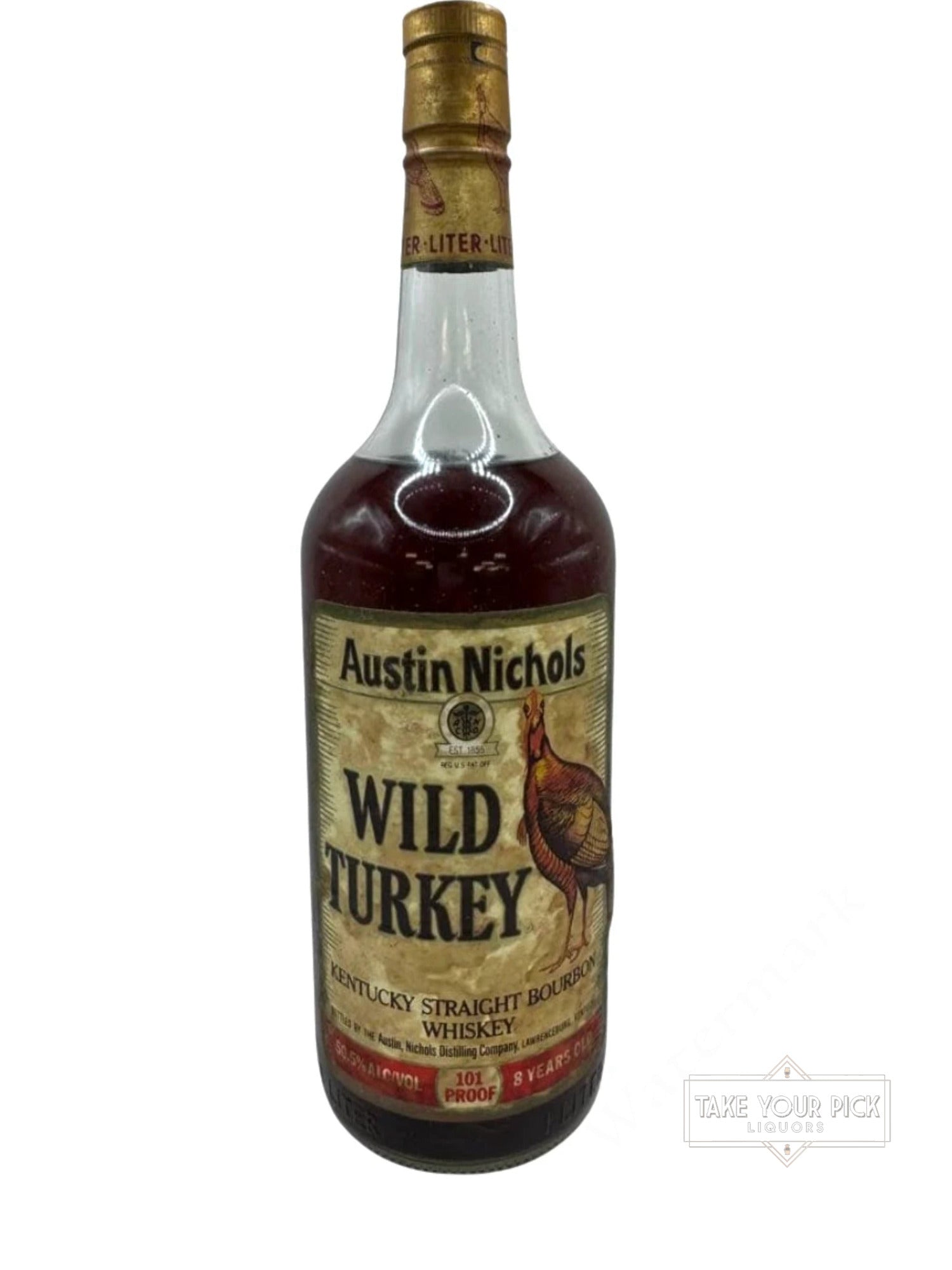 Wild Turkey 8/101 Liter 1991