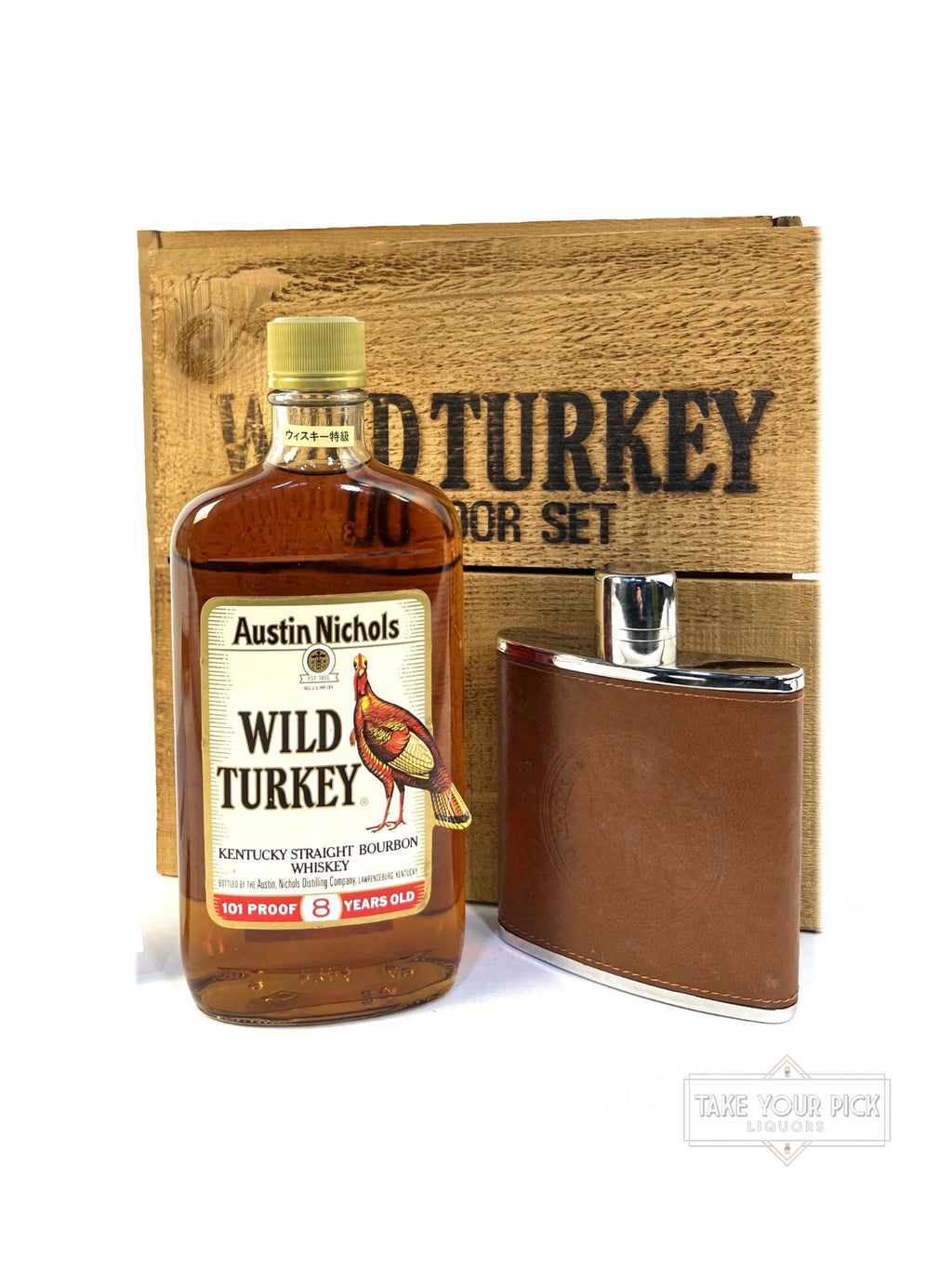 Wild Turkey 8/101 Outdoor Set 375ml 1987 - 101 Proof