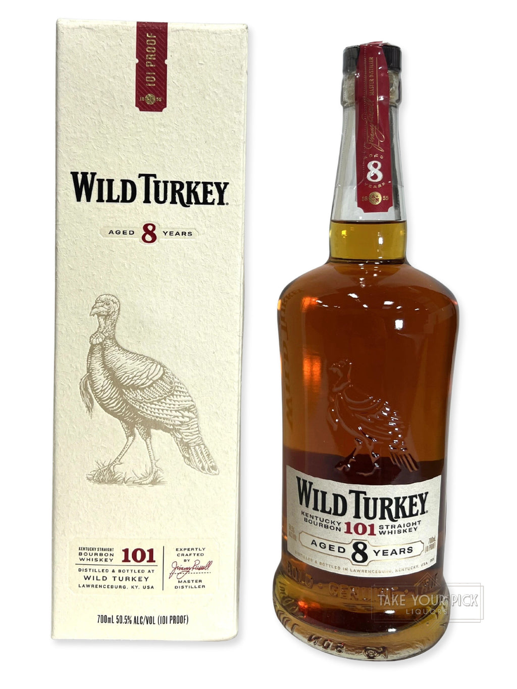 Wild Turkey 8/101 for Japan with box (current)