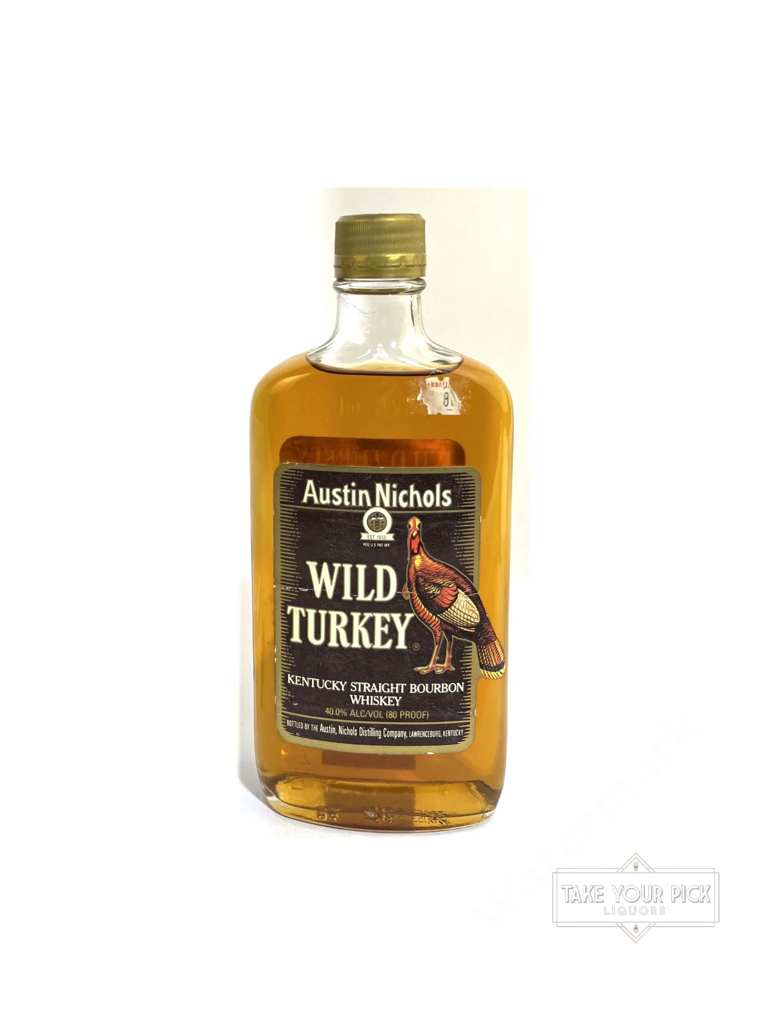 Wild Turkey Brown Label 1995 (375ml) - 80 Proof