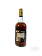 Wild Turkey Brown Label 80pf. 1995 Liter - 80 Proof - Bottle Back