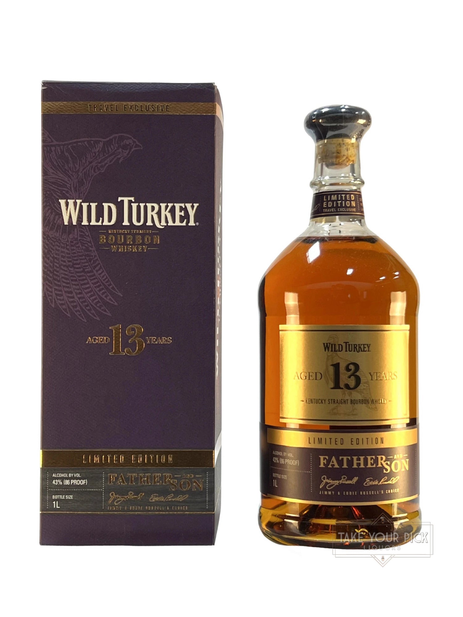 Wild Turkey Father & Son 13-year Liter – Take Your Pick Liquors