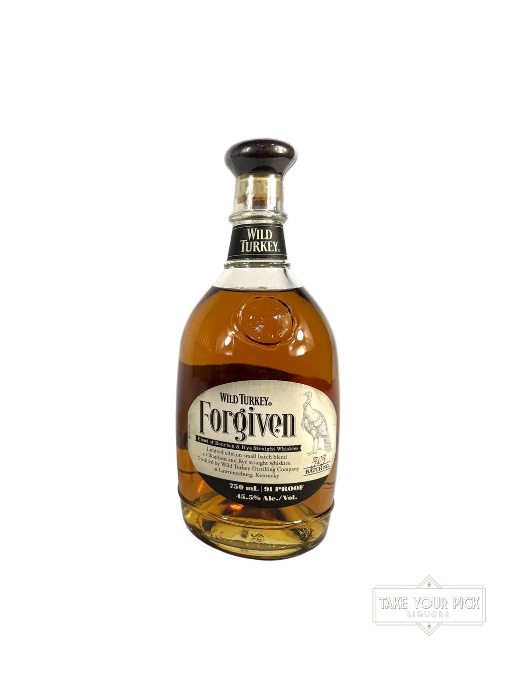 Wild Turkey Forgiven (no tube) - 91 Proof