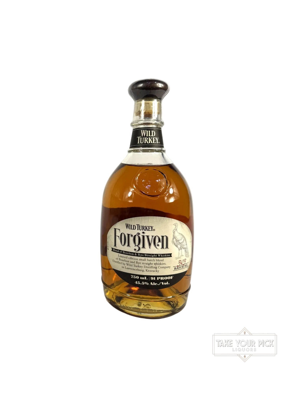 Wild Turkey Forgiven (no tube) - 91 Proof