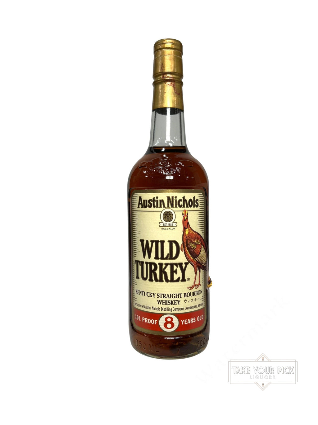 Wild Turkey Kentucky Straight Bourbon Whiskey 1996