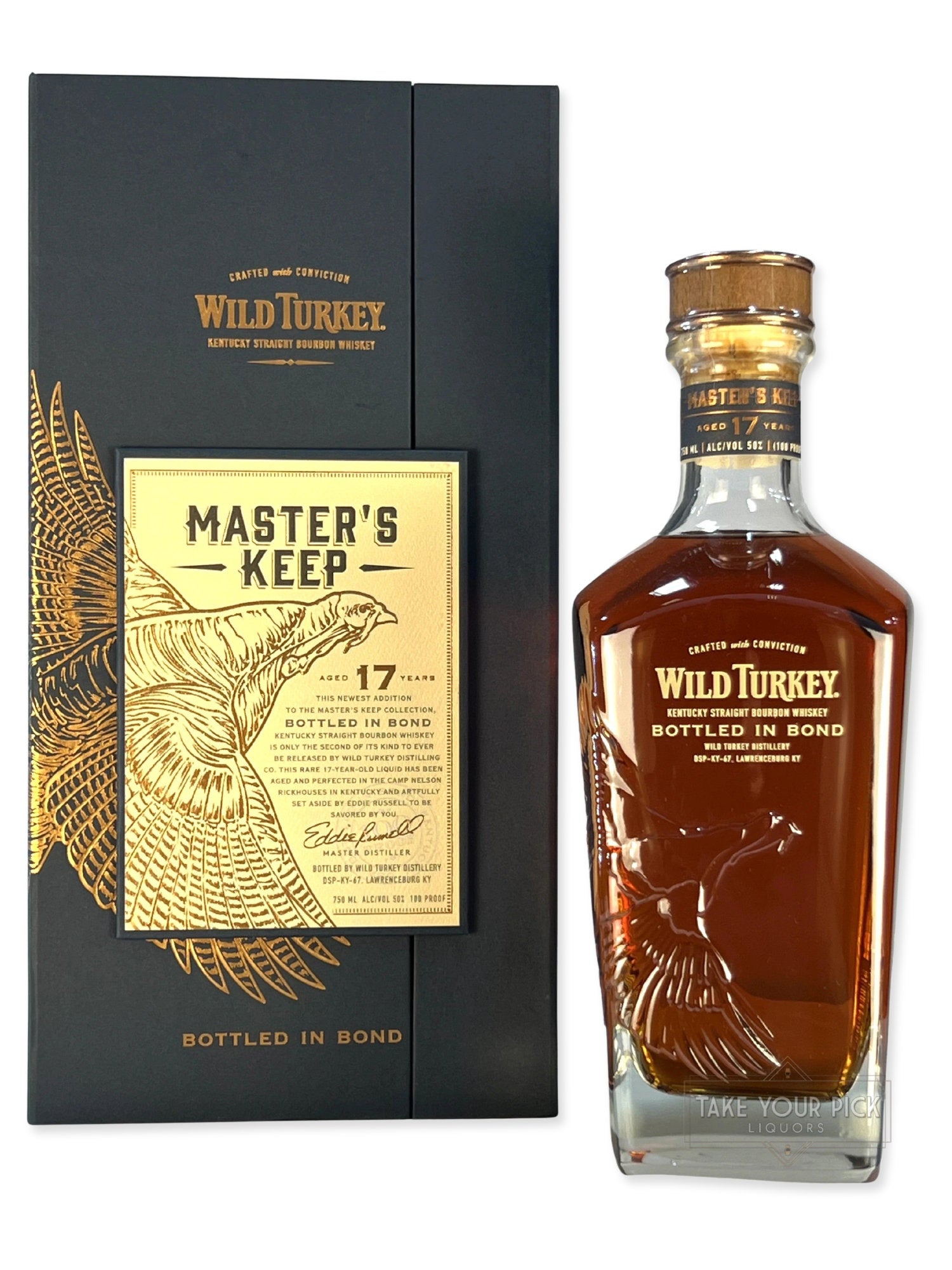 Wild Turkey Master's Keep 17yr Bottled in Bond 750ml - 100 Proof