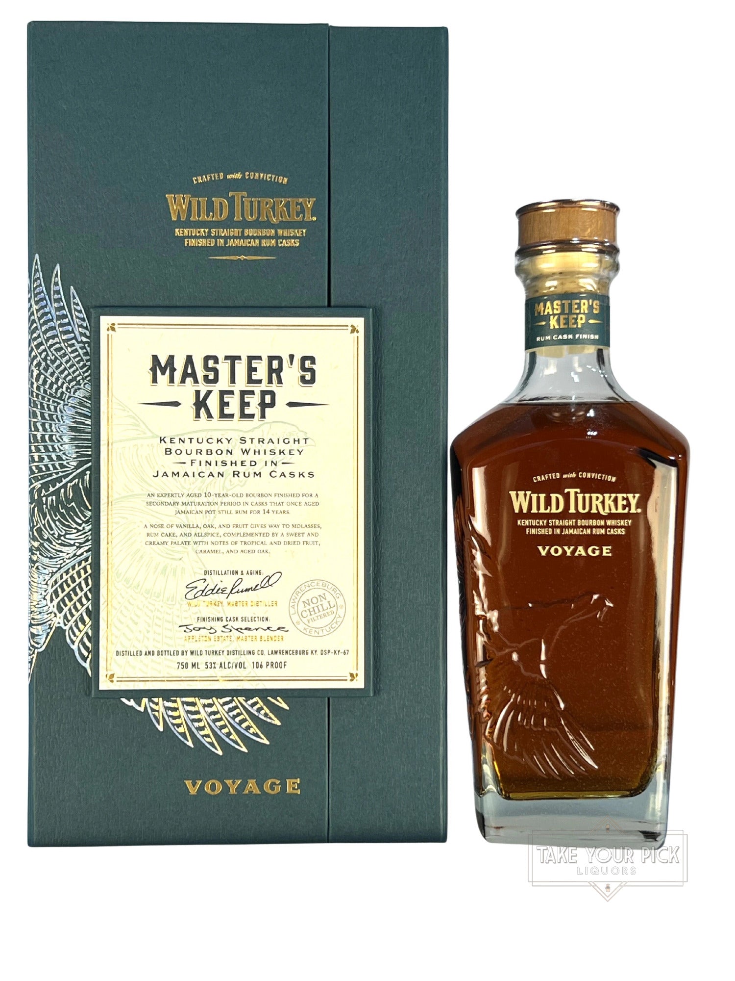 Wild Turkey Master's Keep Voyage - 106 Proof – Take Your Pick Liquors