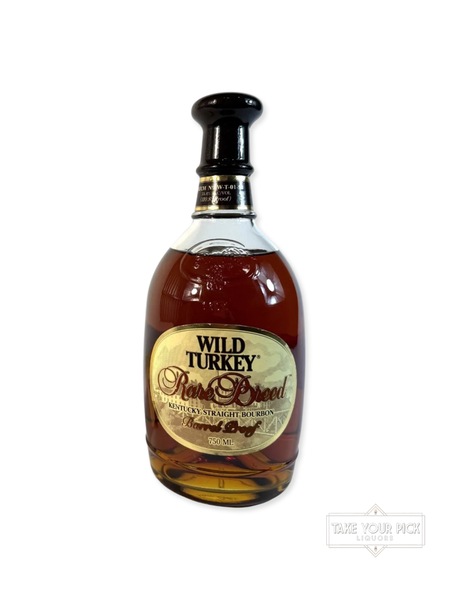 Wild Turkey Rare Breed 01-93 - 110.8 Proof - Bottle Front