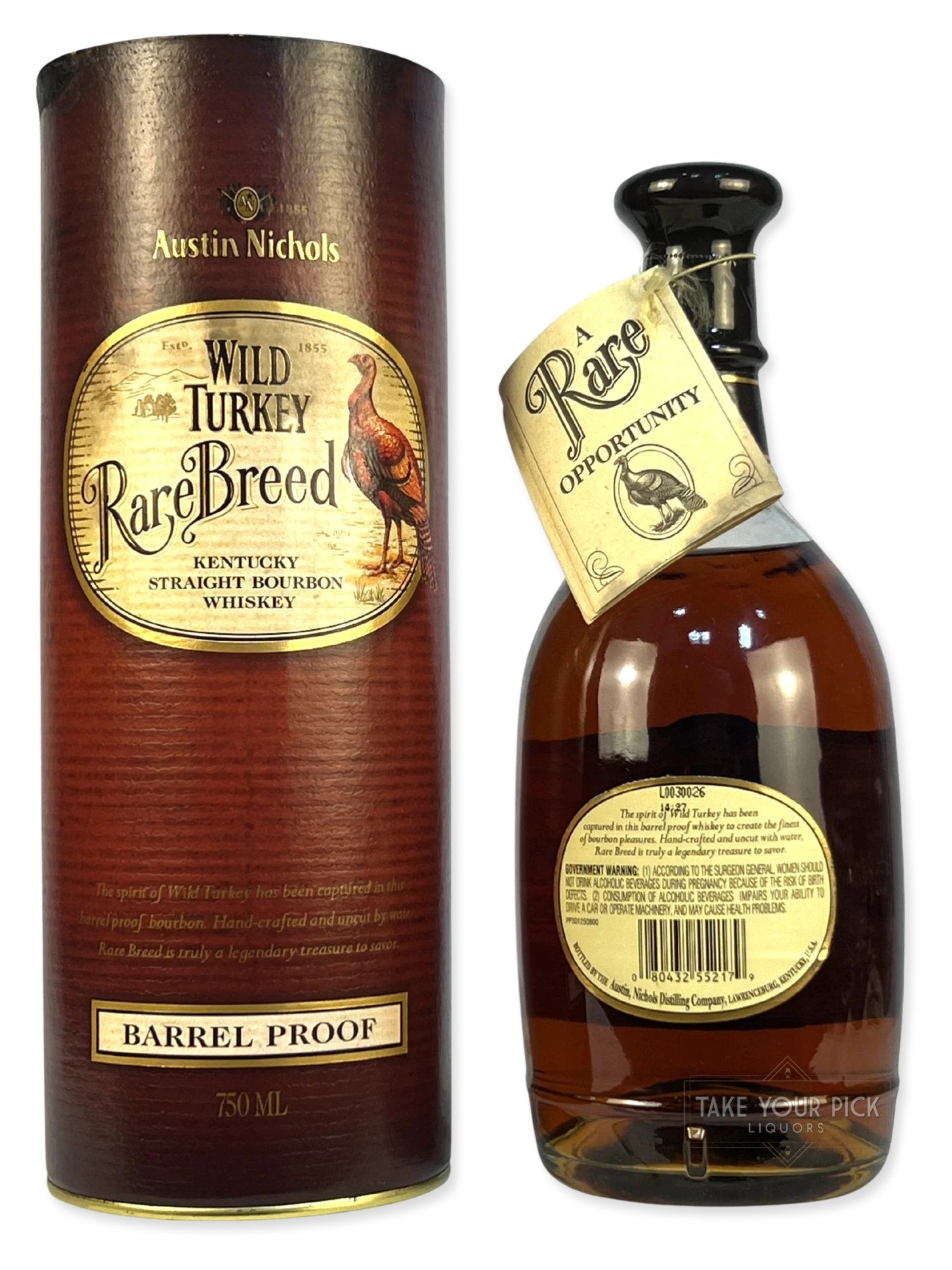 Wild Turkey Rare Breed 01-99 2000