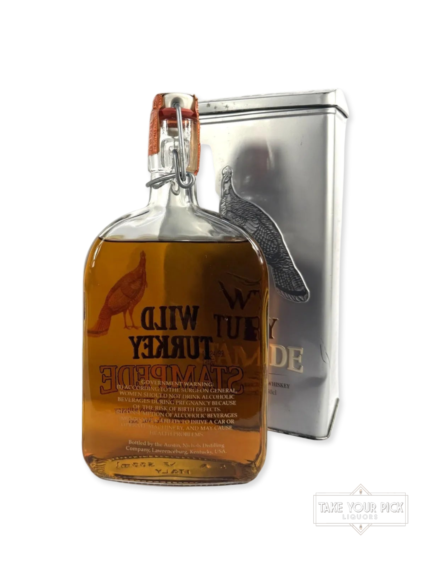Wild Turkey Stampede 1999 with tin