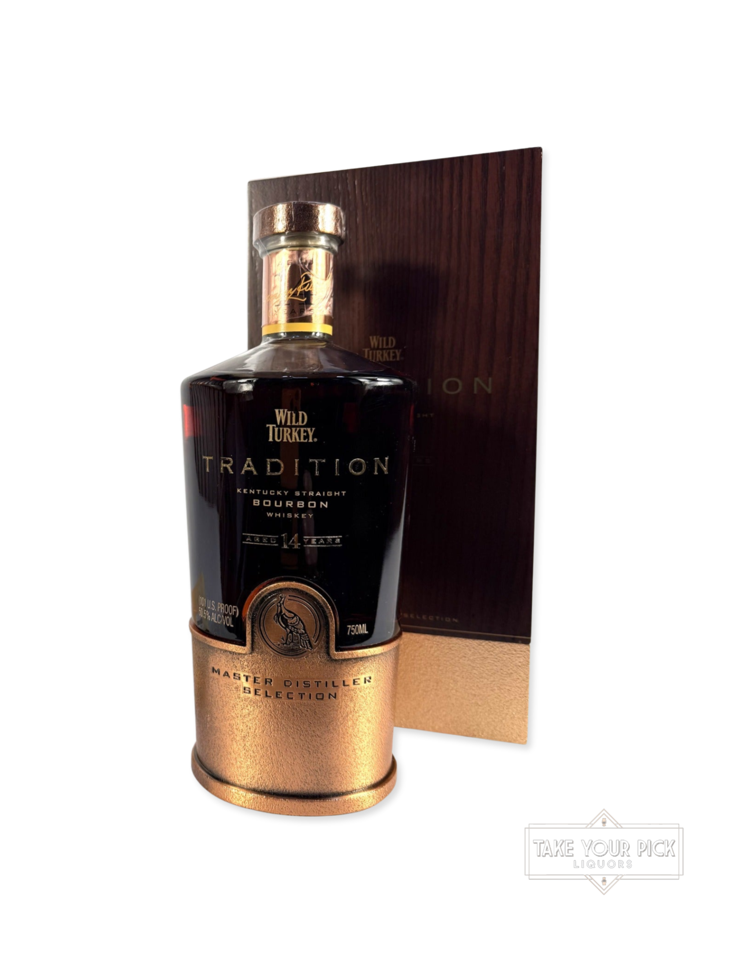 Wild Turkey Tradition 14-year 2009 with box - 101 Proof - Bottle Front