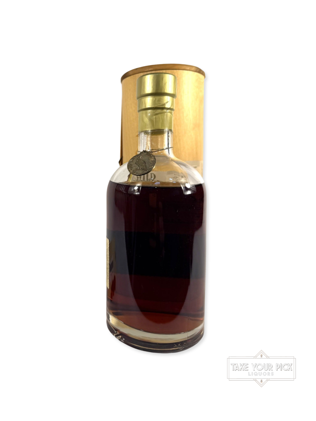 Wild Turkey Tribute (U.S. version) signed by Jimmy Russell - 101 Proof - Bottle Back