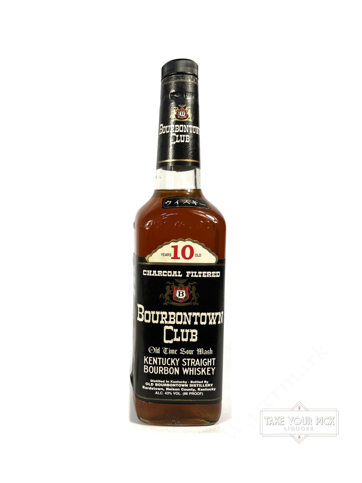 Willett/KBD Bourbontown 10-year 1989 - 86 Proof