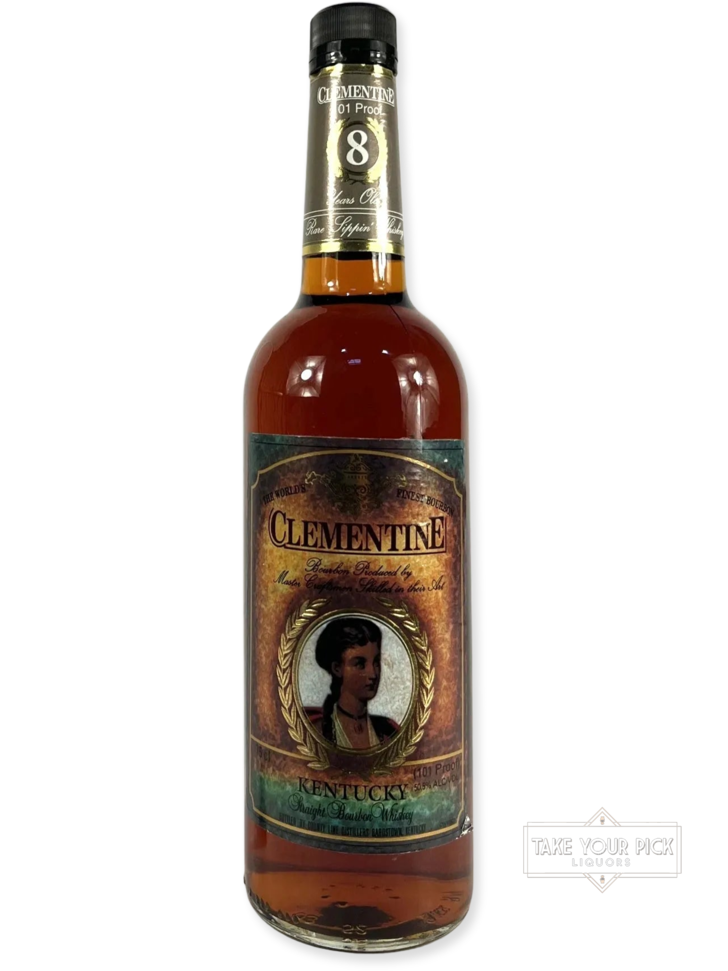 Willett/KBD Clementine 8-year 101pf. - 101 Proof - Bottle Front
