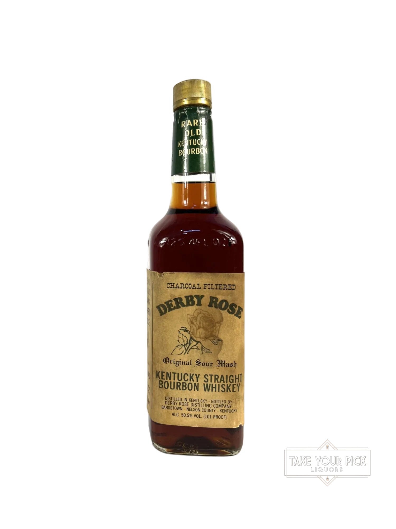 Willett/KBD Derby Rose 15-year 1990 (missing neck label) - 101 Proof