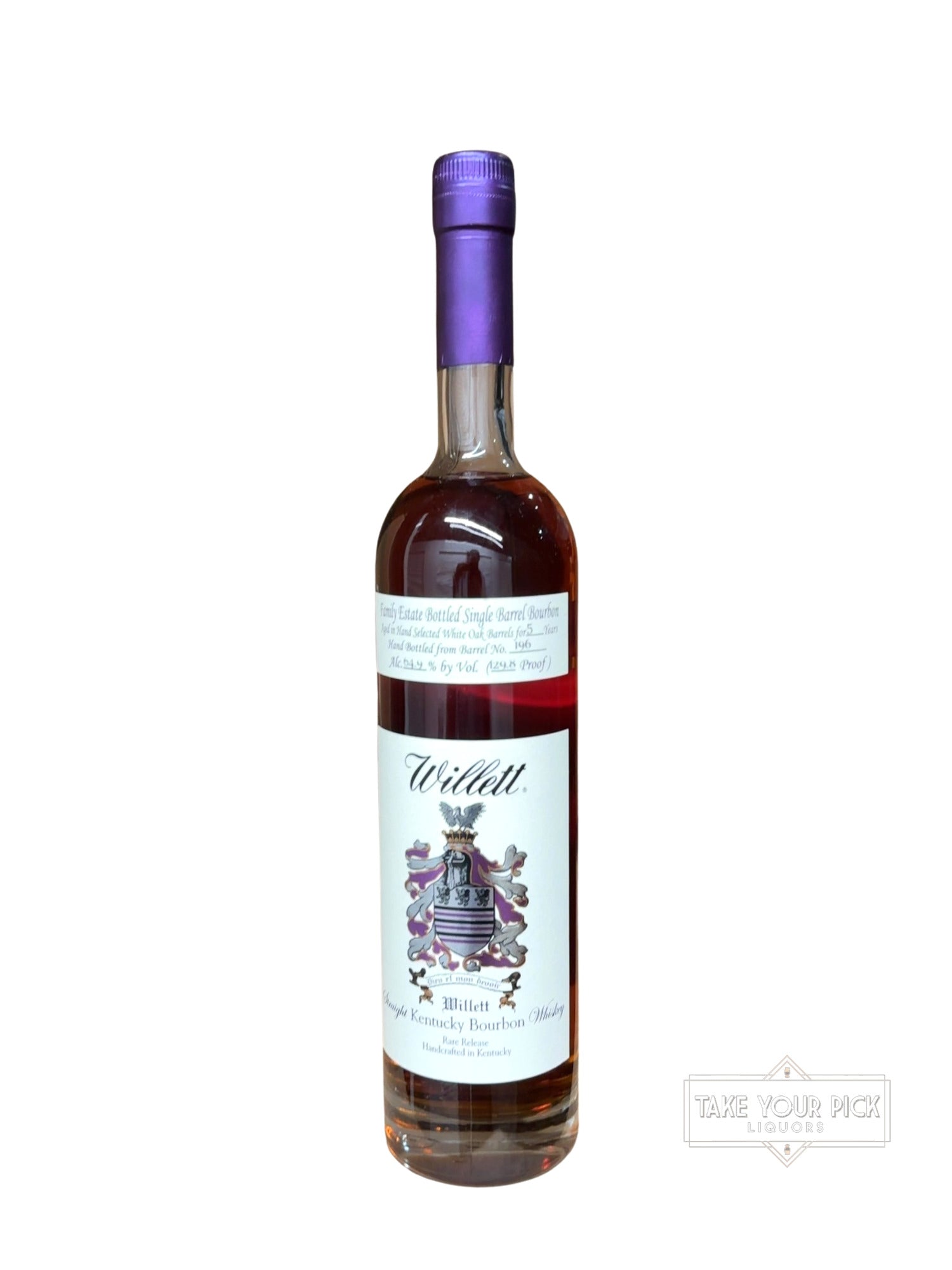 Willett 5 Year Single Barrel Select (Return Of The Mac) 129.8 Proof 750ml