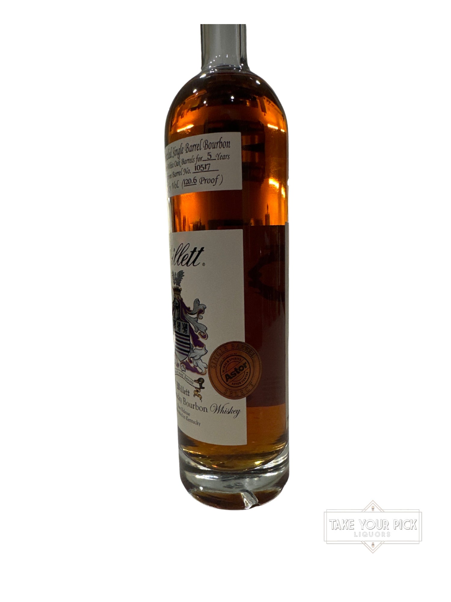 Willett Astor Wine & Spirits Willett Family Estate Bottled Single Barrel Bourbon 120.6 Proof 750ml