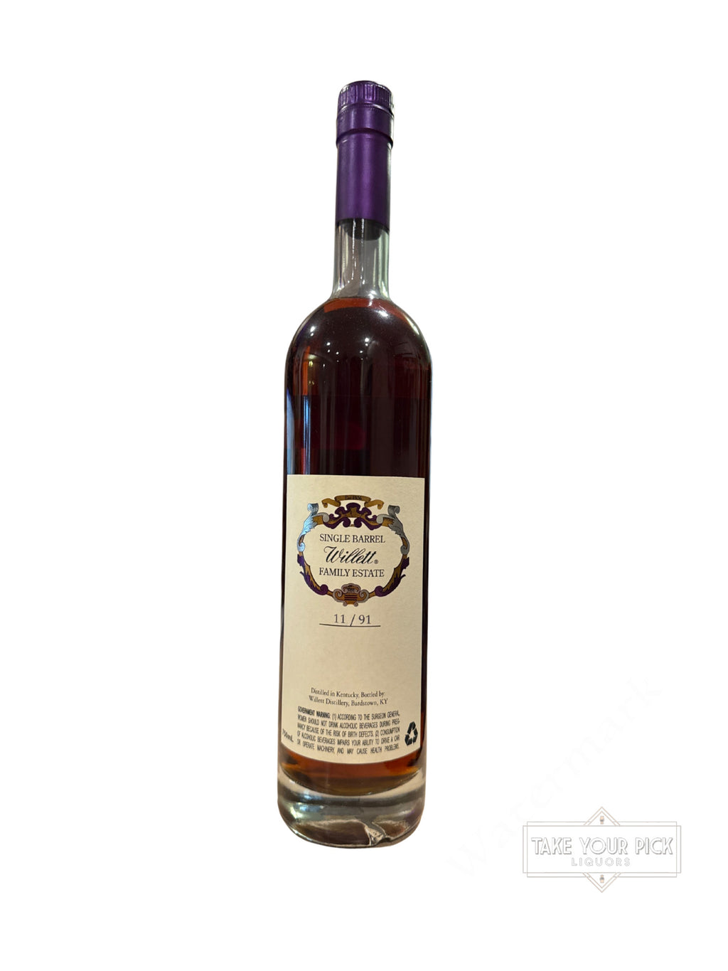 Willett Family Estate 17 Year Bourbon 115 Proof 750ml Batch Barrel 3623