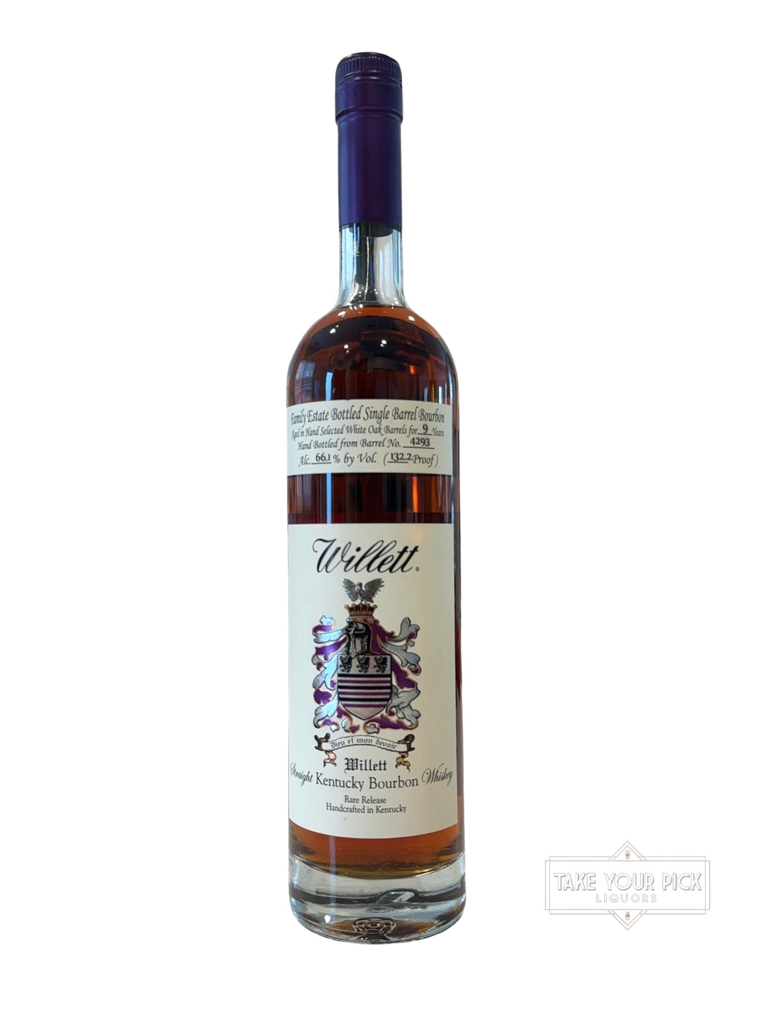 Willett Family Estate #4293 The Professor 132.2 Proof 750ml