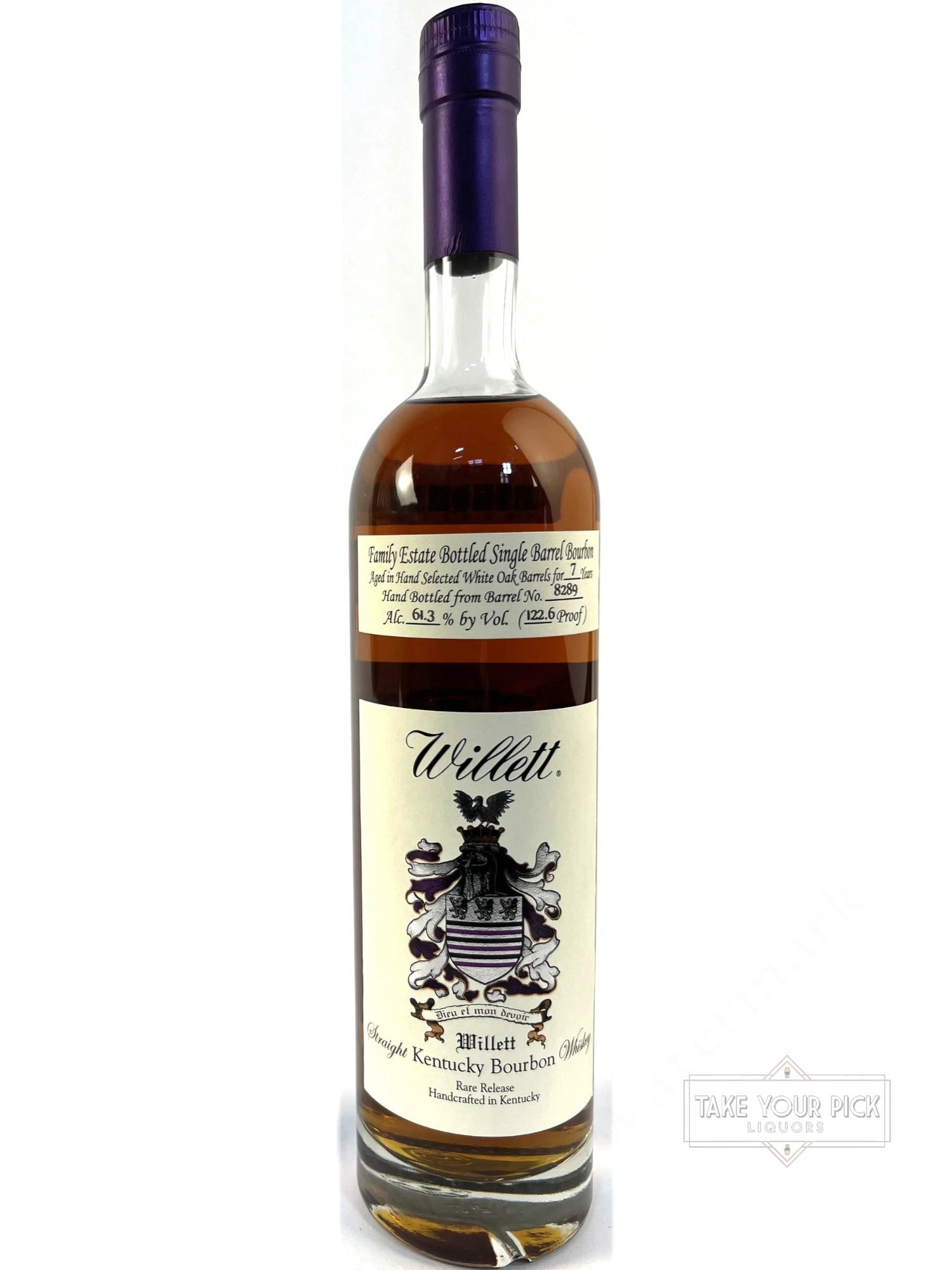 Willett Family Estate 7-year Bourbon for Bonili, Japan - 122.6 Proof
