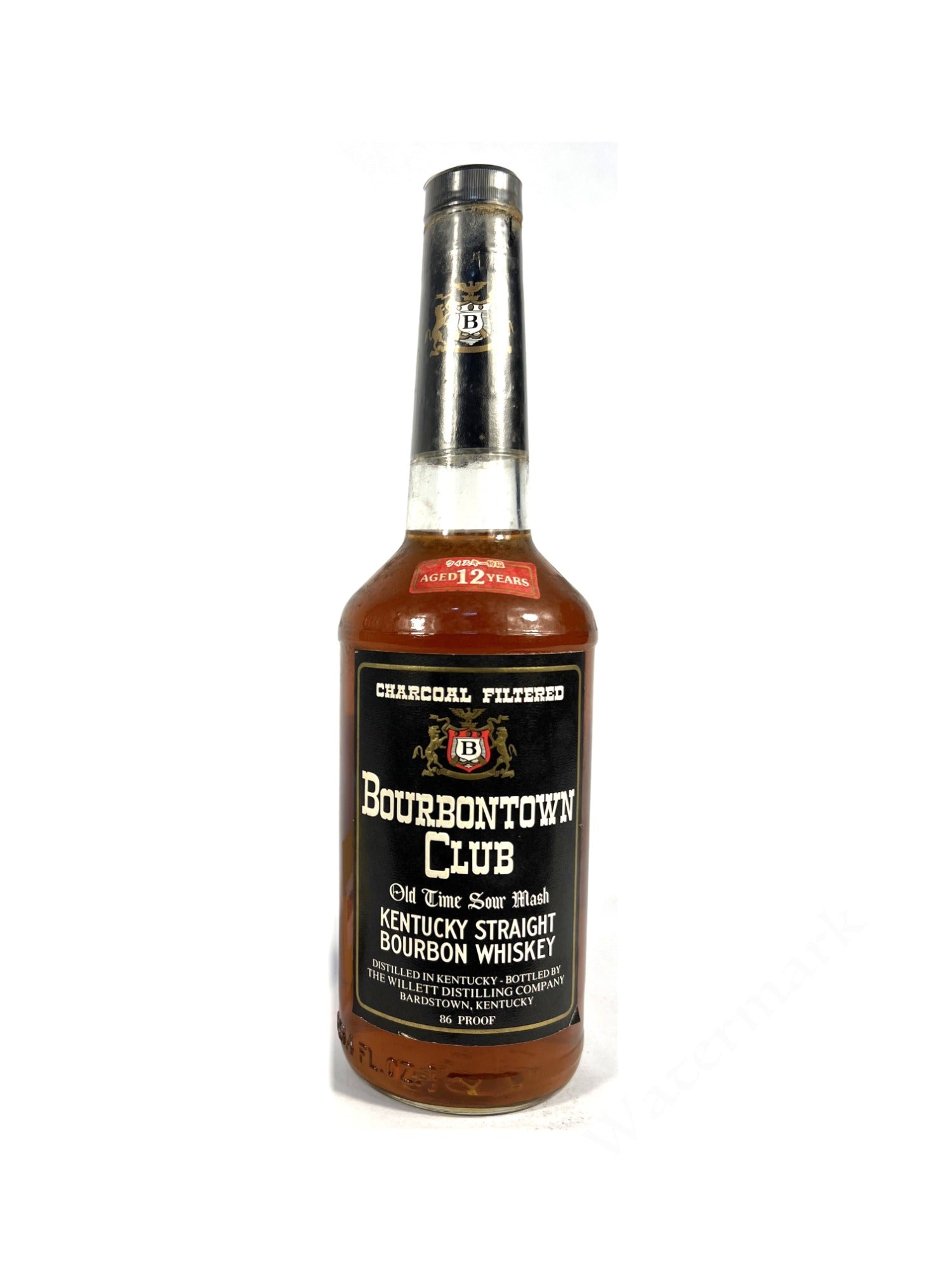 Willett/KBD Bourbontown Club 12-year 1988