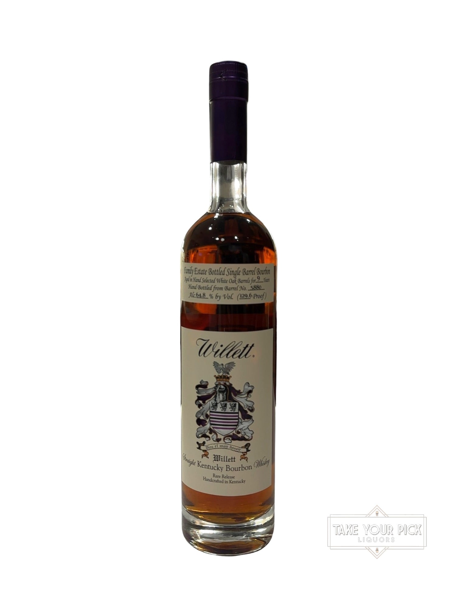 Willett La Curandera Family Estate Bottled Single Barrel Bourbon 129.6 Proof 750ml