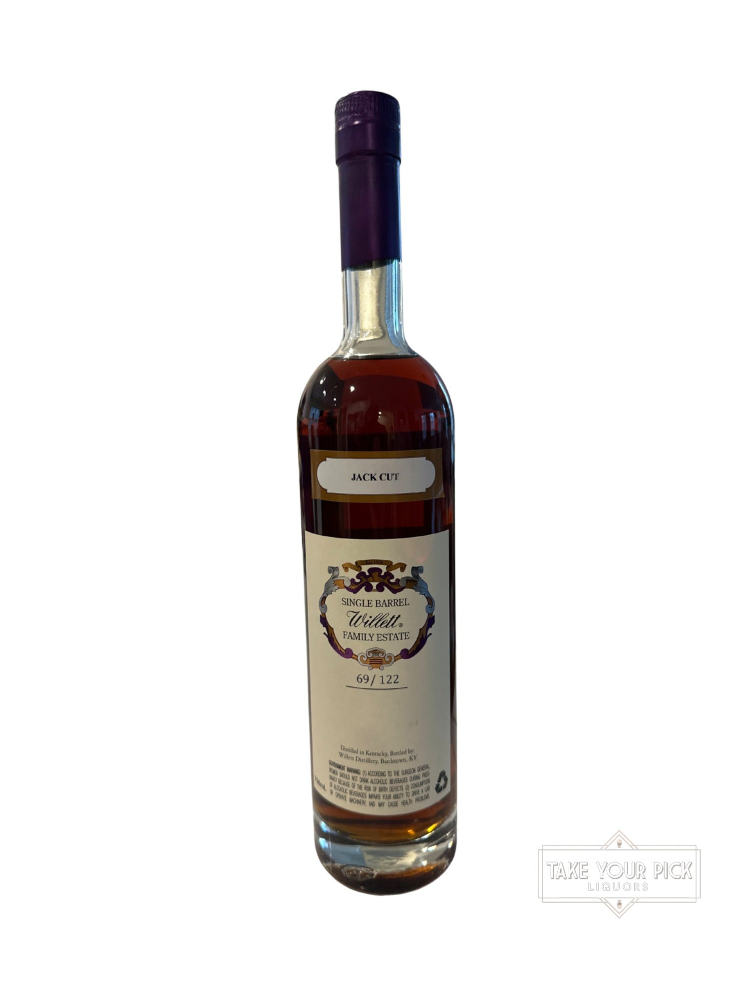 Willett Single Barrel Select 17 Year (Jack Rose) Bourbon 117.6 Proof 750ml