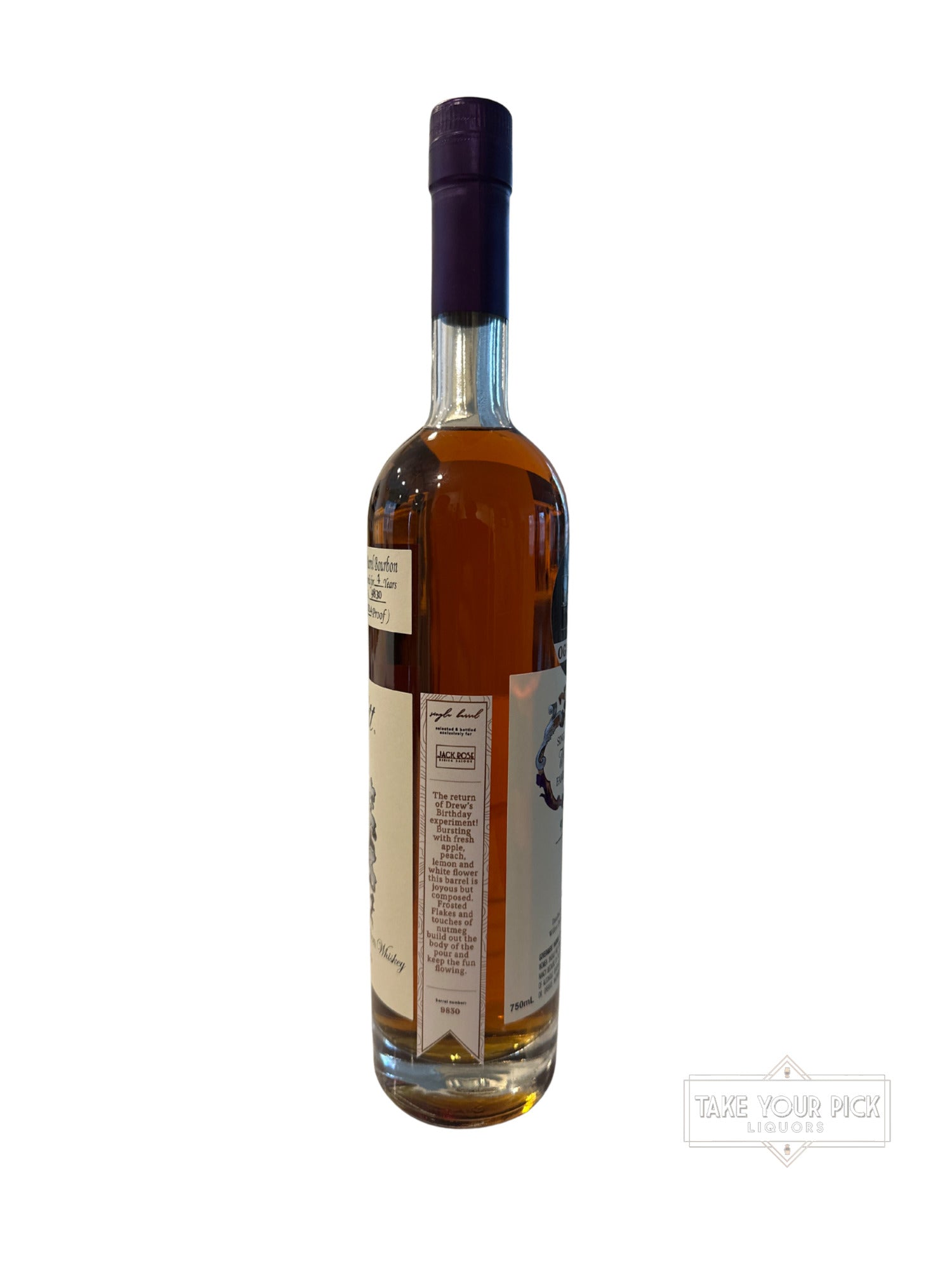 Willett Single Barrel Select 4 Year (Jack Rose-OG Wheat 2) 120.4 Proof 750ml