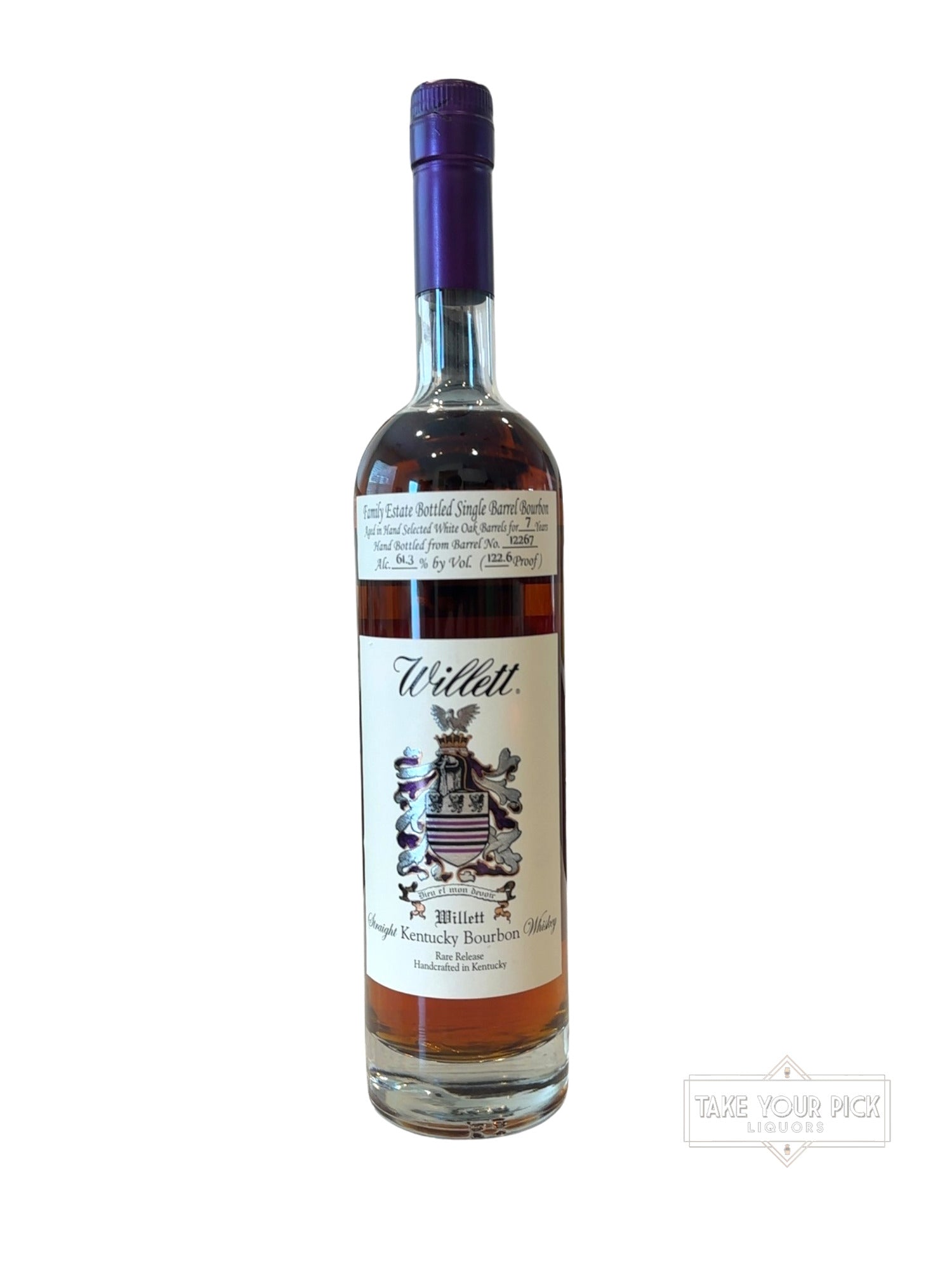 Willett Stuck In The Middle w/You Willett Family Estate Bottled Single Barrel Bourbon 122.6 Proof 750ml