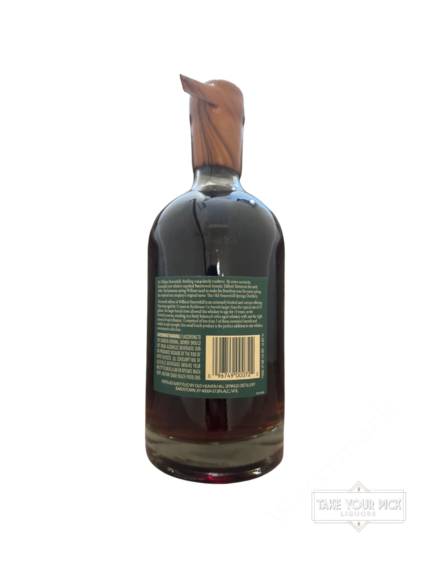 William Heavenhill 15 Year Cask Strength 135.6 Proof