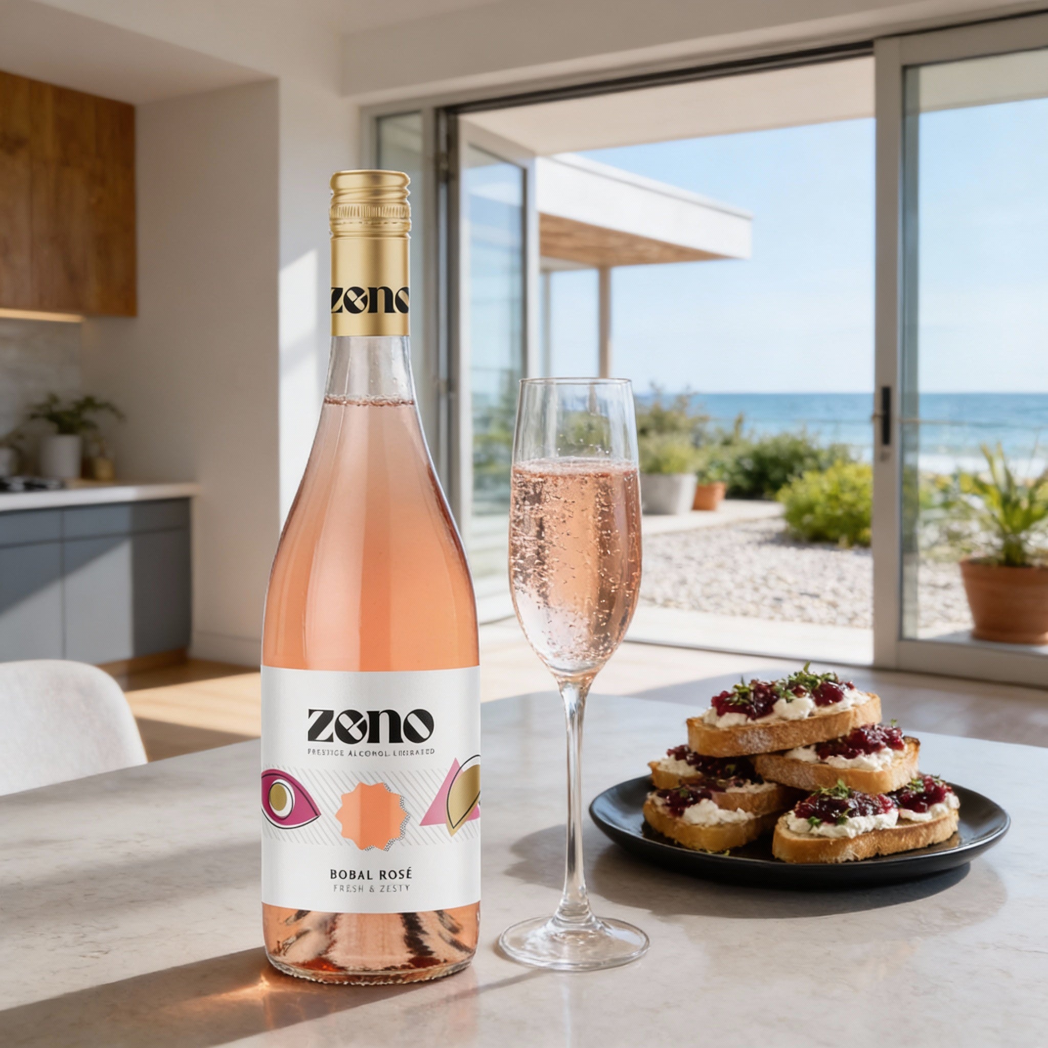 Zeno - Alcohol Liberated Bobal Rosé Wine - 750ml