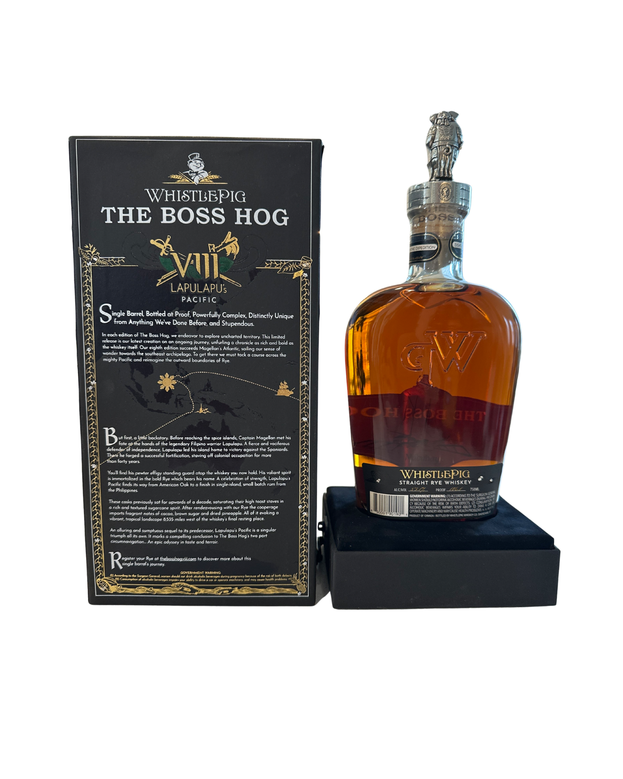 WhistlePig The Boss Hog VIII Lapulapu's Pacific 106.1 Proof