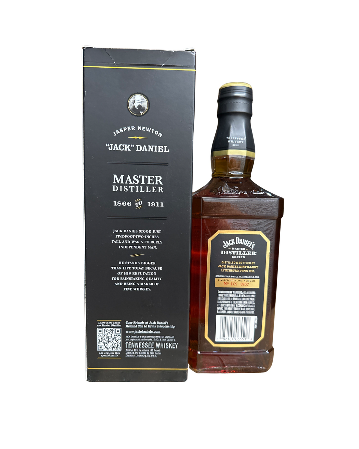 2012 Jack Daniel's Master Distiller Series Limited No. 1 Edition 86 Proof 750ml
