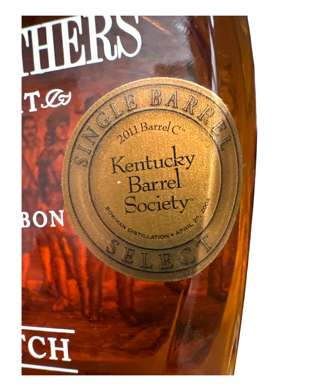 2011 Bowman Brothers Kentucky Barrel Society PIck 90 Proof