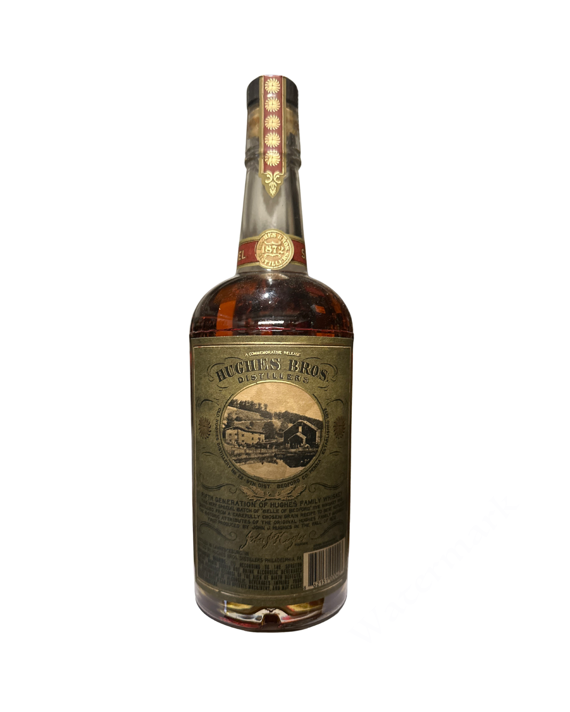 2020 Hughes Belle of Bedford Straight Rye Whiskey 104 Proof 750ml