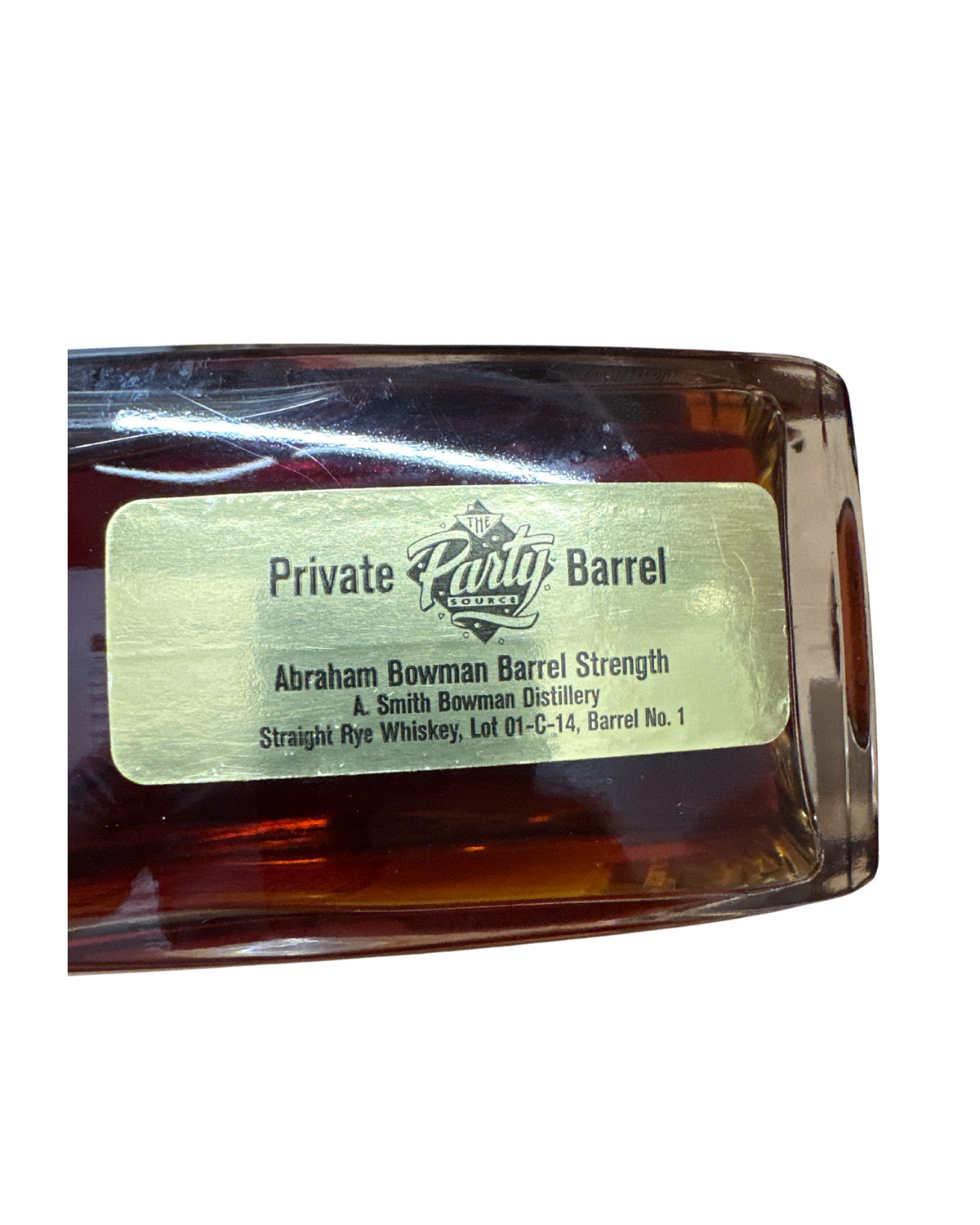 2011 Abraham Bowman Rye Whiskey The Party Source Pick 136.4 Proof 750ml