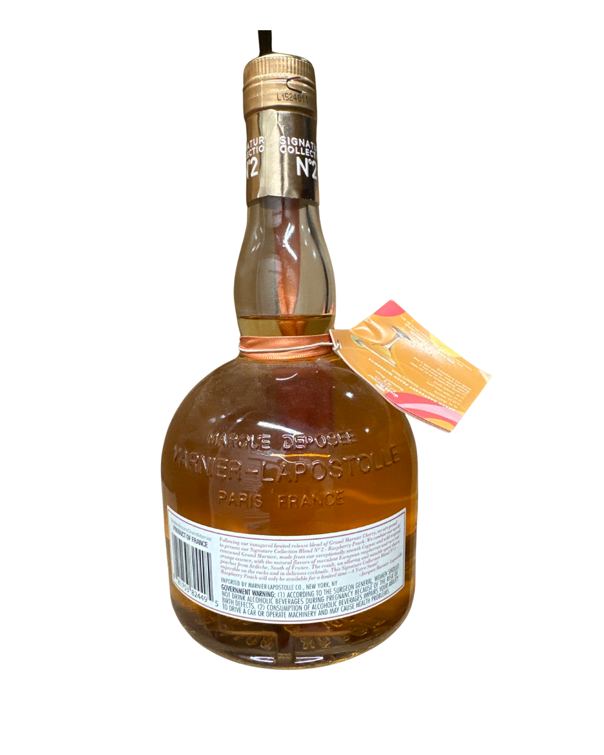 Grand Marnier Signature Collection N°2 Raspberry Peach 80 Proof 750ml