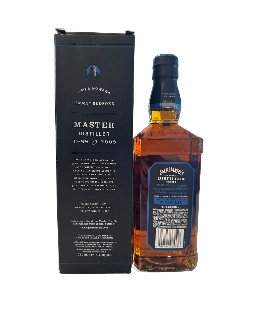 2017 Jack Daniel's Jimmy Bedford Master Distiller Series Limited No. 6 Edition 86 Proof 86 Proof 750ml